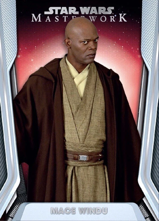 [DIGITAL CARD] Topps Star Wars - Mace Windu - Masterwork 22 W2 Red - Image 1 of 1