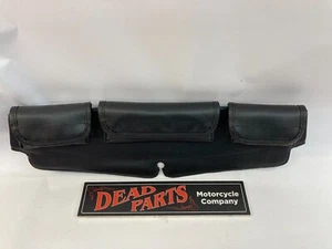 J&M Harley FLHX FLHT Street Glide 3 pouch windshield fairing storage organizer - Bild 1 von 4