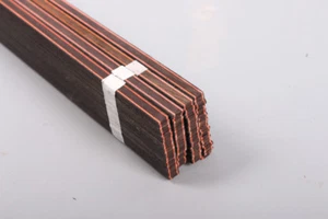 25x Streifen Gitarre Gitarrenbauer Pureling Bindung Intarsien Inlay 640x6x1,2 mm - Bild 1 von 4