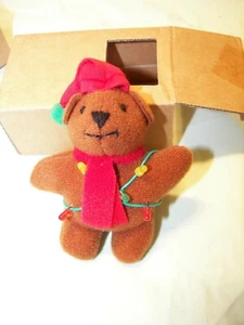 NOS Vintage Avon 1999 Gift Collection Holiday Magnet with Light - Bear - Bild 1 von 4