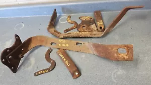 1957 1958 cadillac rear bumper braces set - Picture 1 of 5