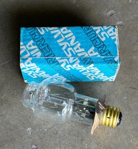 H38HT/100 Mercury Vapor BT25 Mogul Base Light Bulb 16,000 Hrs SYLVANIA NEW 69407 - Picture 1 of 5