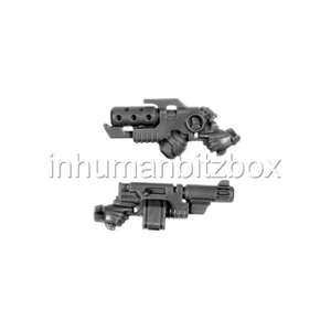 NCDE20 PAAR FLAMER PISTOLE DELAQUE NECROMUNDA WARHAMMER 40000 W40K BITZ 37-39 - Bild 1 von 1