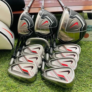 NIKE Slingshot 1w3w4hy Iron 5-9PS 11Club Fullset UniFlex Golf Club RH Mens - Picture 1 of 24