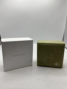Van Cleef & Arpels Wildleder Ledertasche Präsentationsbox nur leer - Bild 1 von 12