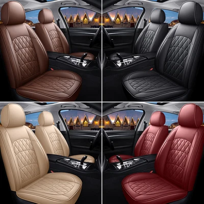 For Mercedes Benz A B C E G S M R CL Class 5-Seat full Set PU Leather Seat Cover - Image 1 of 4