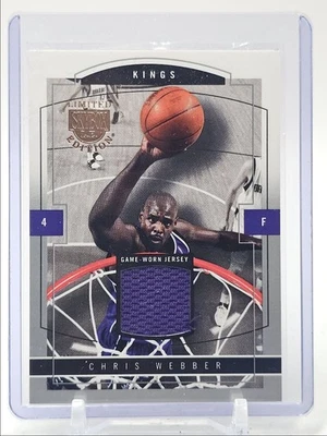 CHRIS WEBBER 2003-04 SKYBOX EDICIÓN LIMITADA JERSEY PARCHE A PRUEBA/399 Q1880 Foto 1 de 2