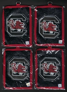 Lot of 4 NCAA South Carolina Gamecocks Bling Beaded Glitter I.D. Wallets - Picture 1 of 2