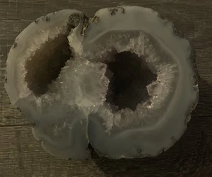 5" Spirit Quartz Crystal Large Geode Agate Druzy Natural Cut High Quality - Picture 1 of 5