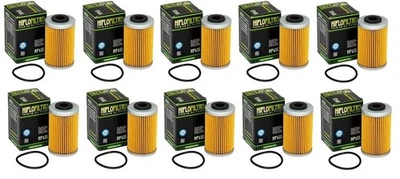 Filtro de aceite de calidad Hiflofiltro EO (x 10) se adapta a Husqvarna Fe501 (2014 a 2016) Foto 1 de 4