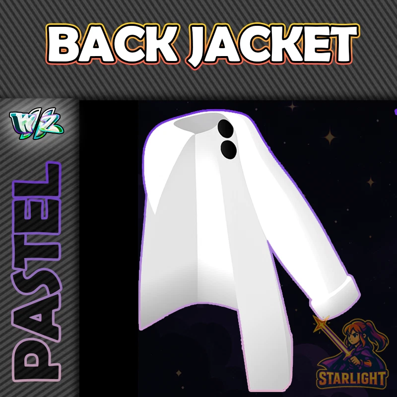 ROBLOX WORLD ZERO WINGS,ARMOR,COSTUME,ACCESORIES,COSMETICS Roblox World Zero WZ - BACKJACKETS - PASTEL HEX ITEMS