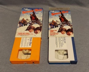SNOW DAY (2000) (Nickelodeon) VHS Lot x2 Orange & Custom Colored Special Edition - Picture 1 of 11