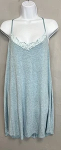 pj salvage nightgown Blue Women’s Sleepwear Sz XL Lace Soft - Picture 1 of 11