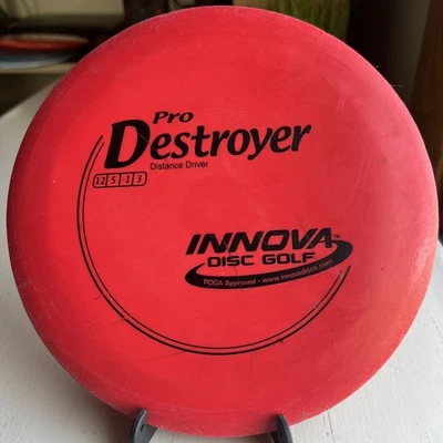 Innova Pro Destroyer Distance Driver Red/Black Stamp 171g  - Image 1 of 2