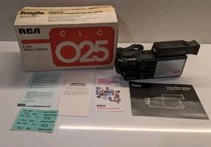 Vintage RCA CLC 025 Solid State Color Video Recorder Camera Untested - Picture 1 of 10