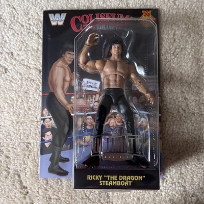 Cartão preto WWE Ricky "The Dragon" Steamboat Ultimate Edition Coliseum Collection - Imagem 1 de 2