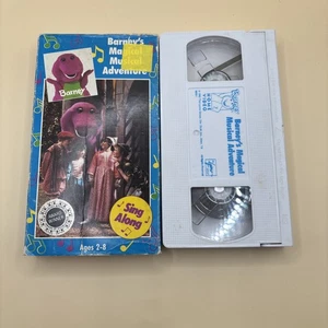 Barney - Barneys Magical Musical Adventure (VHS, 1993) - Picture 1 of 7