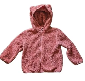 Old Navy 5T Girls Pink Sherpa Fleece - Picture 1 of 4