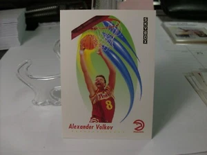 1991-92 SkyBox Basketball #618 - Alexander Volkov - Atlanta Hawks 91-474 - Picture 1 of 2