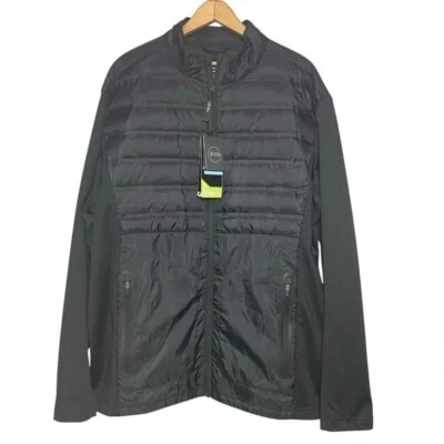 Nueva chaqueta Sun Mountain Golf Crosswind negra para hombre XL NUEVA CON ETIQUETAS relleno a prueba de viento Foto 1 de 4