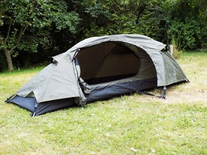 One Man Outdoor Hiking Camping Buschraft TENT ′RECOM′ - Olive Green, Factory New - Picture 1 of 10
