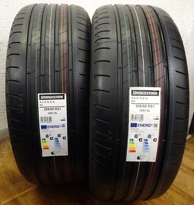2 x NEU BRIDGESTONE 255/50 R21 109Y ALENZA 001 * XL Sommerreifen DOT2322 PAAR! - Bild 1 von 4