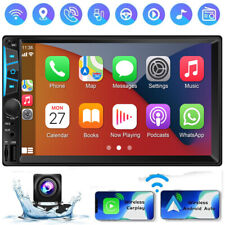 Car Apple Carplay Radio Android Auto Double Touch Screen Stereo Bluetooth 2Din