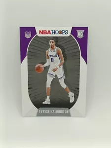 Tyrese Haliburton - 2020/21 Panini Hoops NBA Basketball Rookie Card RC Kings - Picture 1 of 2