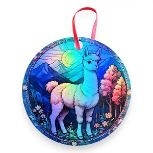 Ornamento olografico Alpaca 8 - Foto 1 di 4