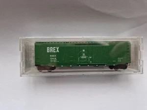 Micro-Trains Spur N 32090 Burlington Kühlschrank Express 50" Standard Kastenwagen - Bild 1 von 3