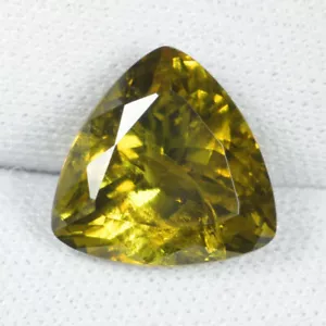 5.48 ct DAZZLING FINE HONEY BROWNISH YELLOW NATURAL GROSSULAR GARNET See Vdo SQ - Picture 1 of 2