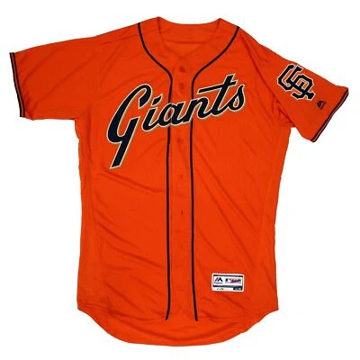 Camiseta deportiva para hombre MLB SF Giants auténtica base flexible en el campo - naranja alternativa Foto 1 de 3