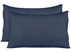 Stretch Jersey Pillow Cases with Invisible Zipper Universal Size fit All King... - Picture 1 of 3