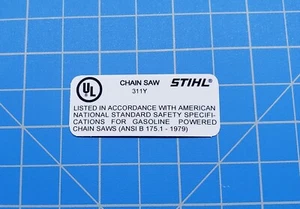 Stihl 1979 Sticker - Picture 1 of 2