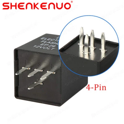 Fijación de relé intermitente LED de 4 pines para luces de señal de giro Chevy Express 1500 2500 3500 Foto 1 de 4