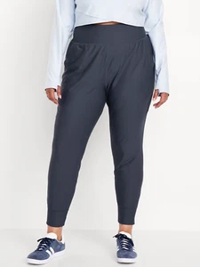 ANTIGUO AZUL MARINO NUEVO CON ETIQUETAS AZUL MARINO TIRO ALTO POWERSOFT BOLSILLO JOGGERS TALLA XXL - Imagen 1 de 4