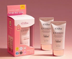 Dalba Waterfull Pink Tone-up Sun Cream Sun screen 50ml+50ml K-Beauty - Picture 1 of 5