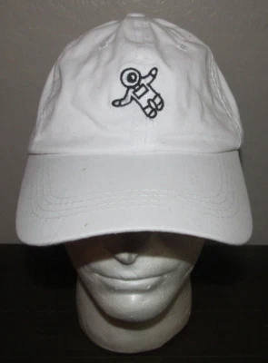KB Ethos Spaceman Astronaut Hat Ball Baseball Cap White Black Logo - image 1 of 4