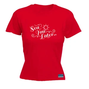 Sailing Ob Sea You Later - Damen T-Shirt lustig T-Shirt Neuheit Geschenk Tshirt - Bild 1 von 8