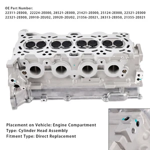 G4NB Cylinder Head Assembly For Hyundai i30 Elantra Mistra Kia Forte 1.8L 11-21U - Picture 1 of 13