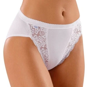Slip Taille 38 (36 eu) SLOGGI Chic Tai Cotton Blanc - Picture 1 of 3
