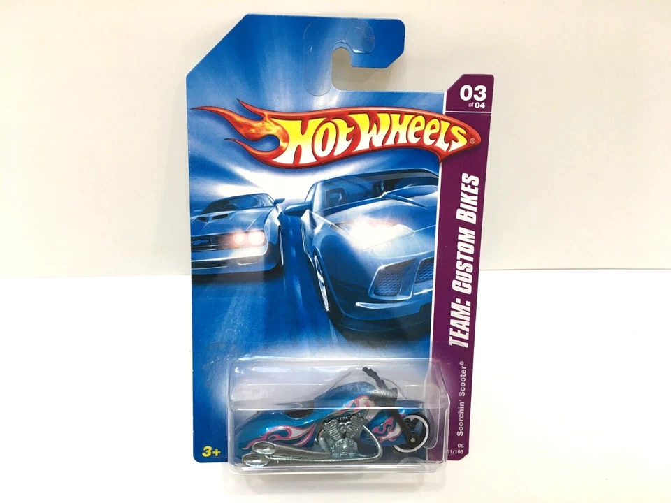2008 Hot Wheels Team Custom Bikes #152 Hammer Sled 4/4 M6862