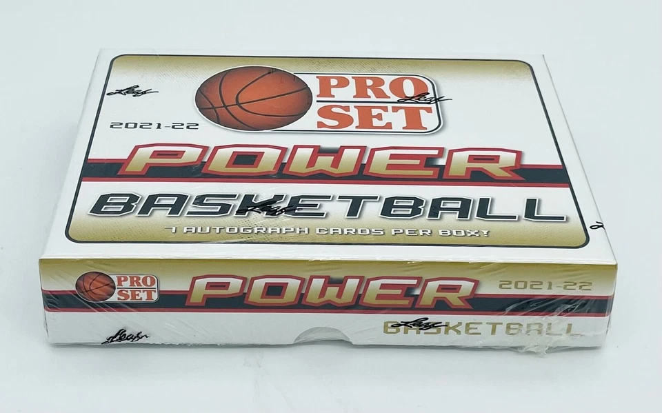 Leaf 2021-22 Pro Set Power Basketball Hobby Box