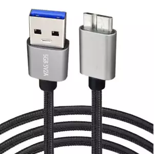 Micro B to USB 3.0 A External Hard Drive Cable - Picture 1 of 8
