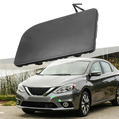 For 2016 2019 2018 2017 Nissan Sentra Bumper Front Tow Hook Cover 622A03YU0H Foto 1 de 4