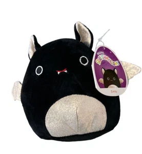 Malvaviscos blando Halloween Emily the Bat 5" negro y dorado - Imagen 1 de 2