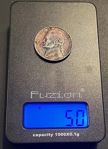 2002-D Jefferson Nickel With Error (Improperly Annealed On Obverse And Reverse) - Picture 1 of 11
