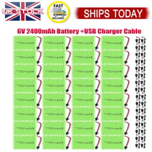 6V 2400mAh Ni-MH AA Battery Pack SM-2P 2Pin Plug w/ Charger for RC Truck Cars UK - Picture 1 of 71