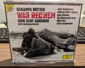(CD) Britten: War Requiem - JOHN ELIOT GARDINER - 2 CDs - DG 437 801-2 / VERSIEGELT - Bild 1 von 3