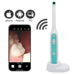 Cámara intraoral WiFi endoscopio HD examen dental visualización oral en el hogar - Imagen 1 de 6